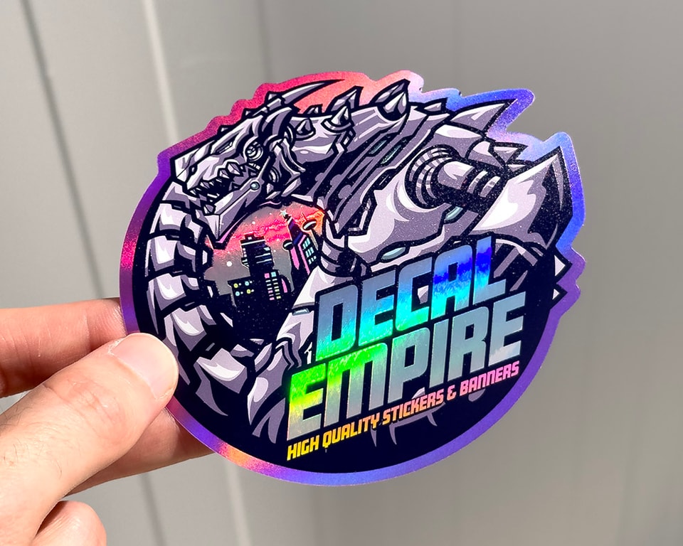 Holographic Stickers