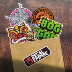 10 Custom Shaped Stickers